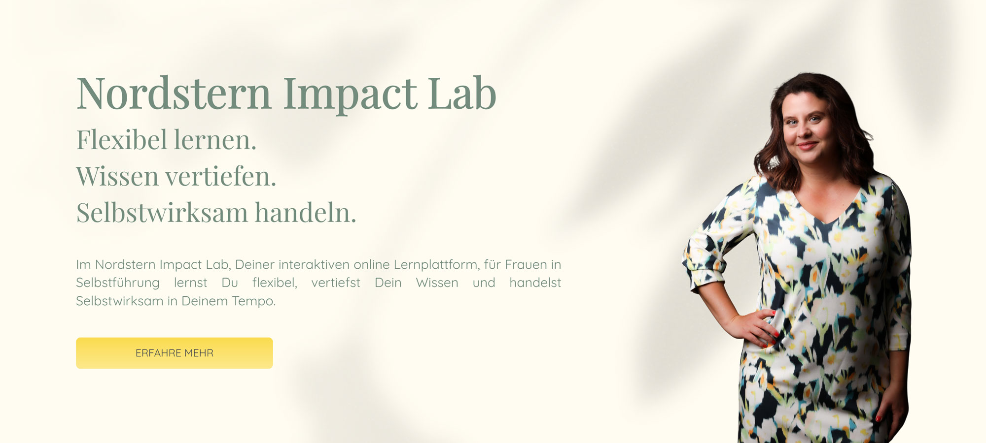 Nordstern Impact Lab | Flexibel lernen. Wissen vertiefen. Selbstwirksam handeln. | Im Nordstern Impact Lab, Deiner interaktiven online Lernplattform, für Frauen in Selbstführung lernst Du flexibel, vertiefst Dein Wissen und handelst Selbstwirksam in Deinem Tempo.