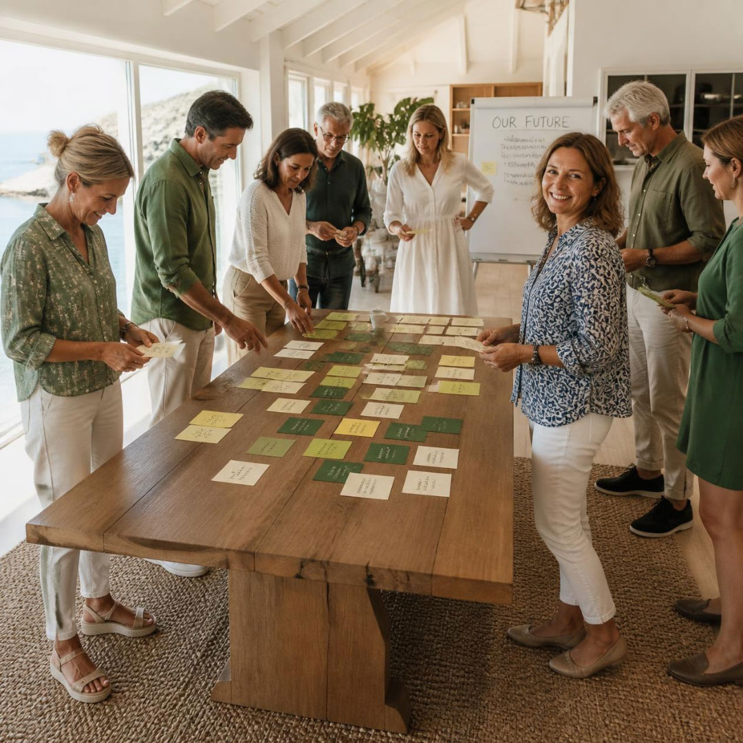 Ideation für Organisationen oder Unternehmen | Transformationsberatung FB | KI-generiertes Bild Ideation für Organisationen oder Unternehmen | Transformationsberatung FB | KI-generiertes Bild